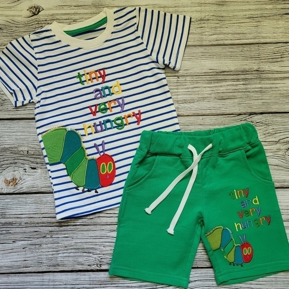 The Very Hungry Caterpillar Outfit NWT - Picture 1 of 12